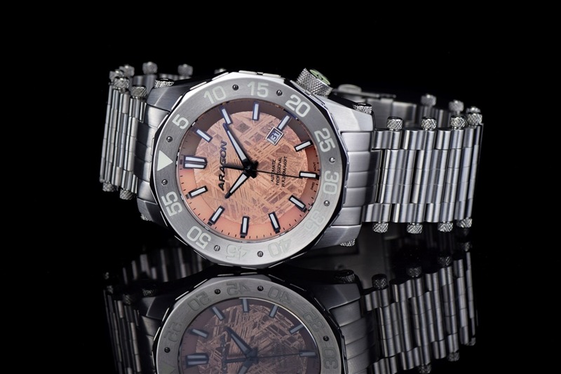 ARAGON Sea Charger Meteorite Swiss Copper 50mm Limited Edition