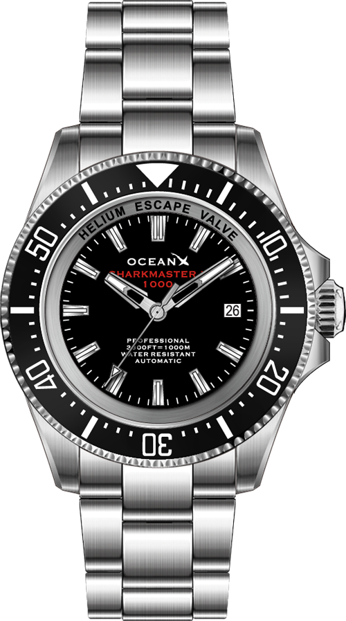 OceanX Sharkmaster II 1000 Black