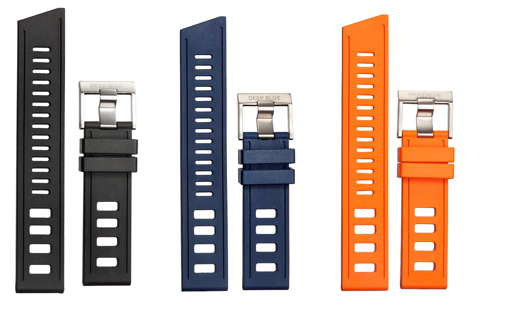 Deep Blue NBR Rubber Hydro 91 Gummiarmband