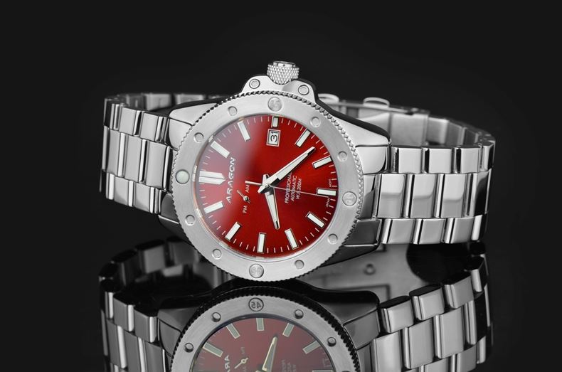 ARAGON Matador Red 42mm Automatic