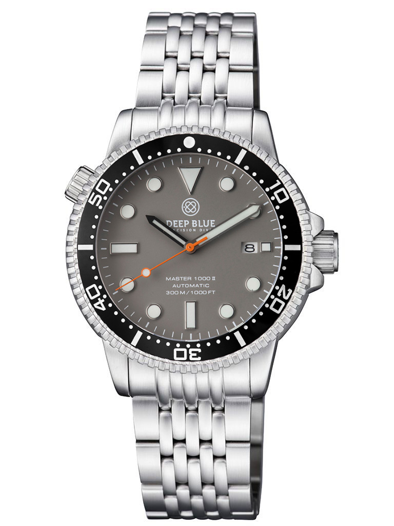 Deep Blue Master 1000 II Black-Grey Matt