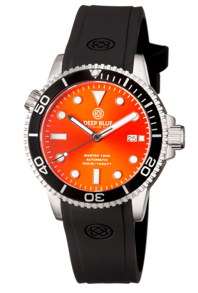 Deep Blue Master 1000 Orange-Black