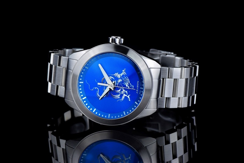 ARAGON Antigravity Dragon Swiss R150 Automatic Blue 42mm Limited Edition