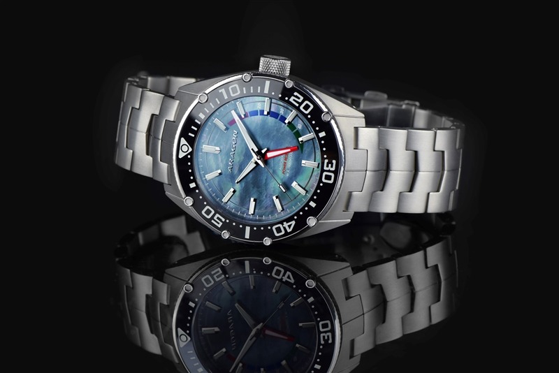 ARAGON Virtuoso Ti NE57 Black MOP 44mm