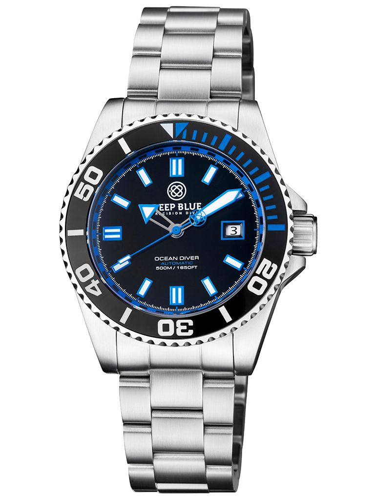 Deep Blue Ocean Diver 500m Blue