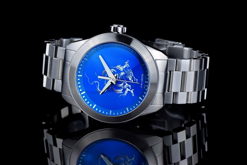 ARAGON Antigravity Dragon Swiss R150 Automatic Blue 48mm Limited Edition