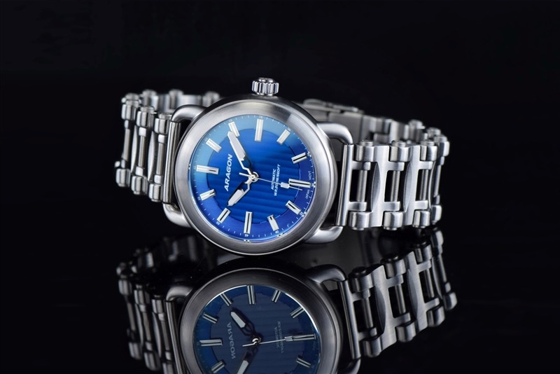 ARAGON Millipede EVO NH35 Automatic Blue 44mm