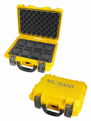 Invicta Stoßfester Uhrenkoffer Yellow 8