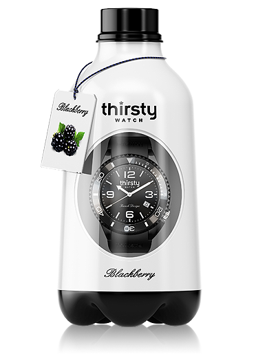 Thirsty Armbanduhr Silikon Blackberry