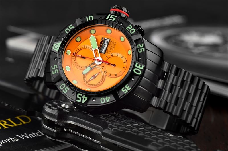 ARAGON Gauge 3G Swiss Chrono Automatic Orange Limited Edition
