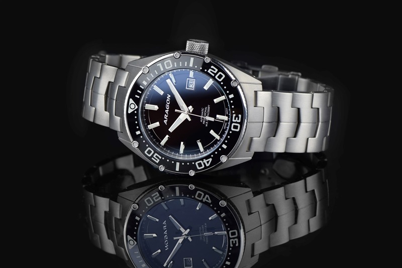 ARAGON Virtuoso Ti 9015 Black 44mm