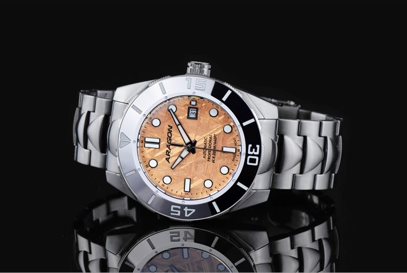 ARAGON Hercules Meteorite 43mm Cooper Automatic