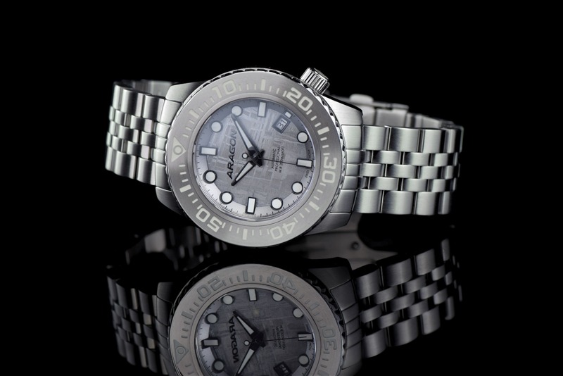ARAGON EVO Meteorite Swiss Automatic Silver 45mm Limited Edition