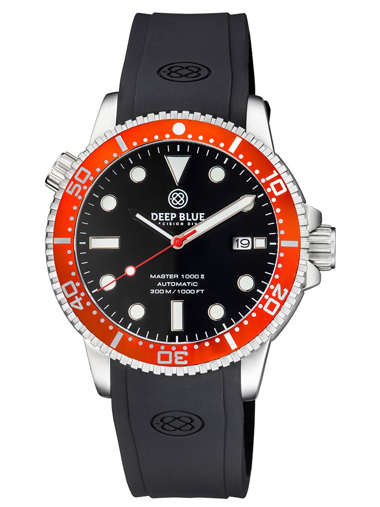 Deep Blue Master 1000 II Red-Black Glossy