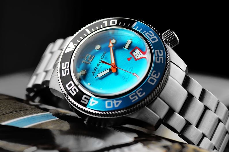 ARAGON Divemaster III Aqua Automatic 50mm Steel