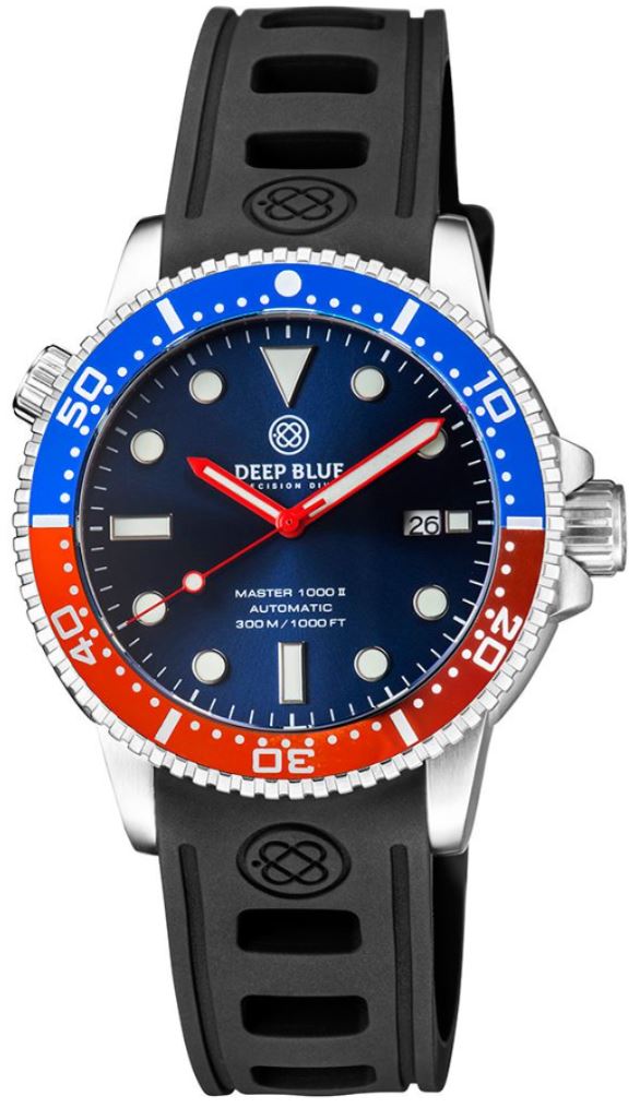 Deep Blue Master 1000 II Blue-Red-Dark-Blue-Red
