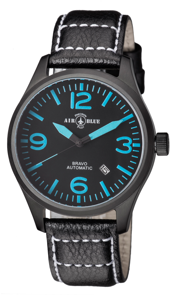 Air Blue Bravo Automatic PVD Black-Blue 44mm