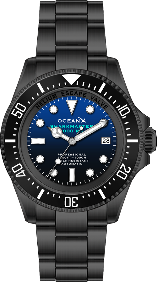 OceanX Sharkmaster 1000 M9 Blue-Black IP Automatic