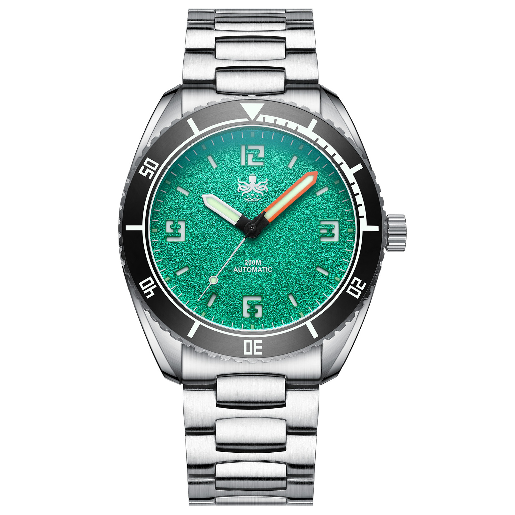 Phoibos Reef Master Shamrock Green 200m Diver Automatic
