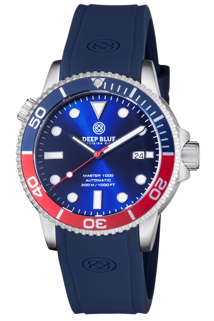 Deep Blue Master 1000 Blue-Blue-Red-20-30-40