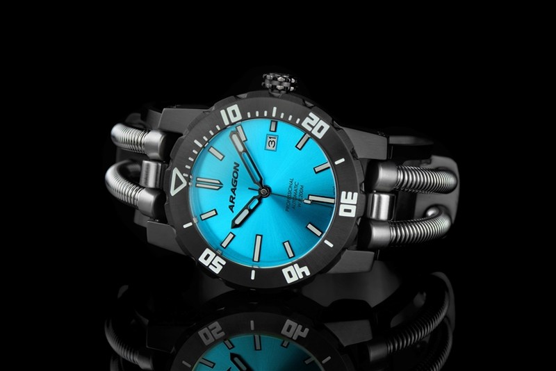 ARAGON Hydraumatic G9 NH35 Automatic Aqua 44mm