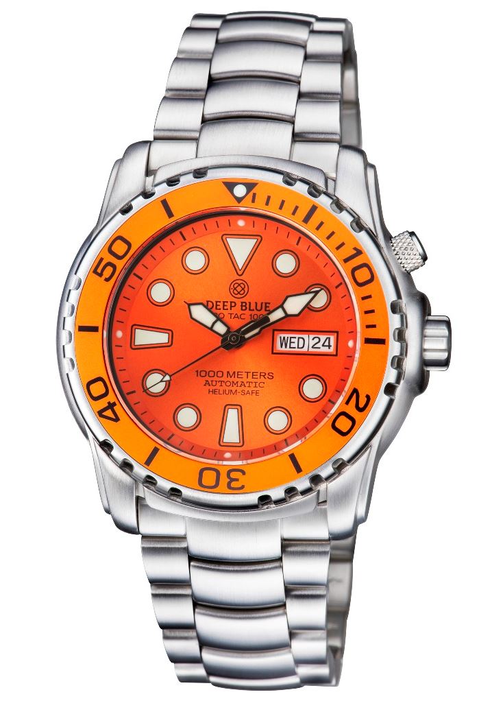 Deep Blue Sea Diver 1000m Orange-Black
