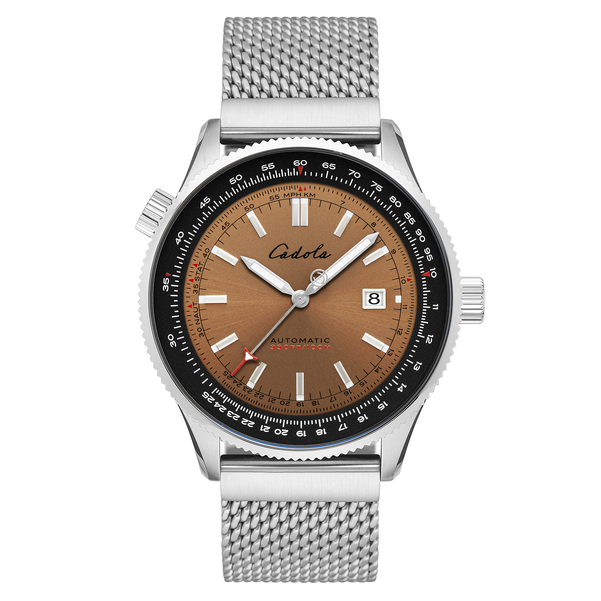 Cadola Aviateur Deep Cooper 44mm Automatik Herrenuhr