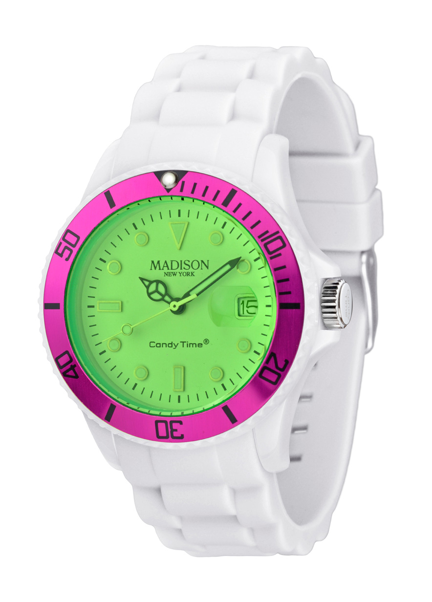 Madison New York U4612-05 Snow Festival Grün-Pink