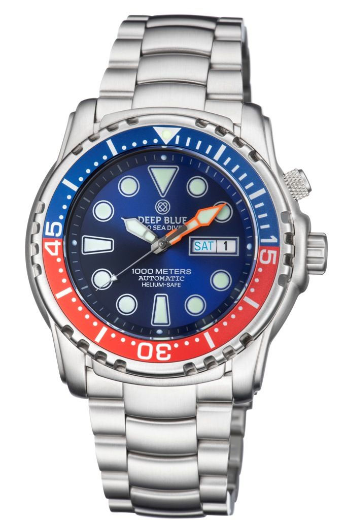 Deep Blue Sea Diver 1000m Blue-Red-Blue 15/30/45