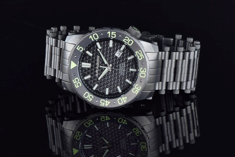 ARAGON Sea Charger G2 NH35 Black 50mm