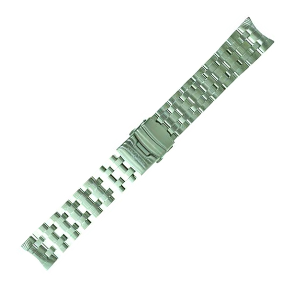 Air Blue Edelstahl-Armband 22mm