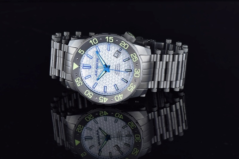 ARAGON Sea Charger G2 NH35 Silver 44mm