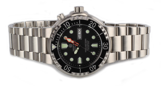Deep Blue Sea Diver 1000m Black