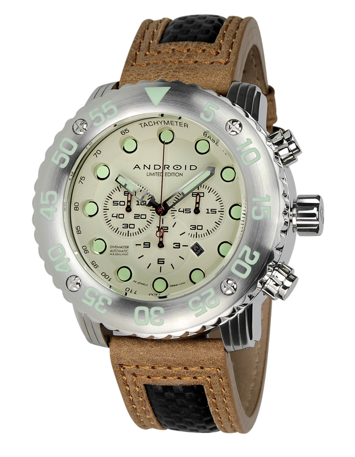 ANDROID Divemaster Automatic Chrono AD793BY Limited Edition
