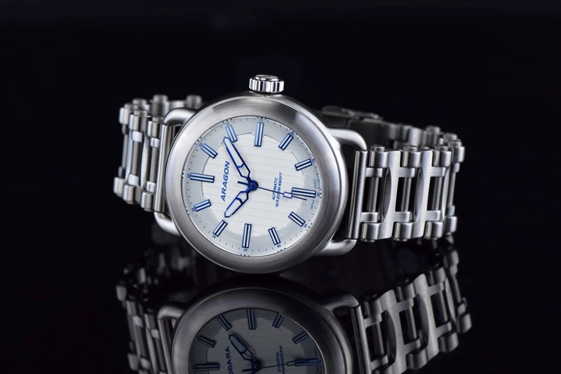 ARAGON Millipede EVO NH35 Automatic Silver 50mm