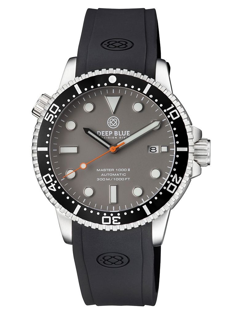 Deep Blue Master 1000 II Black-Grey Matt