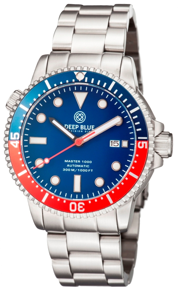 Deep Blue Master 1000 Blue-Blue-Red-15-30-45-Steel