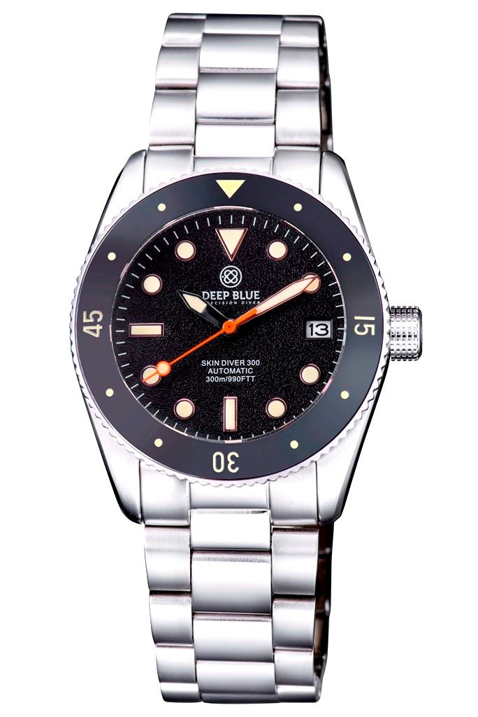 Deep Blue Skin Diver 300 Black I 40mm Vintage