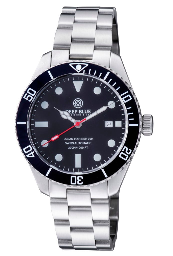 Deep Blue Swiss Ocean Mariner 300 Blue 42mm