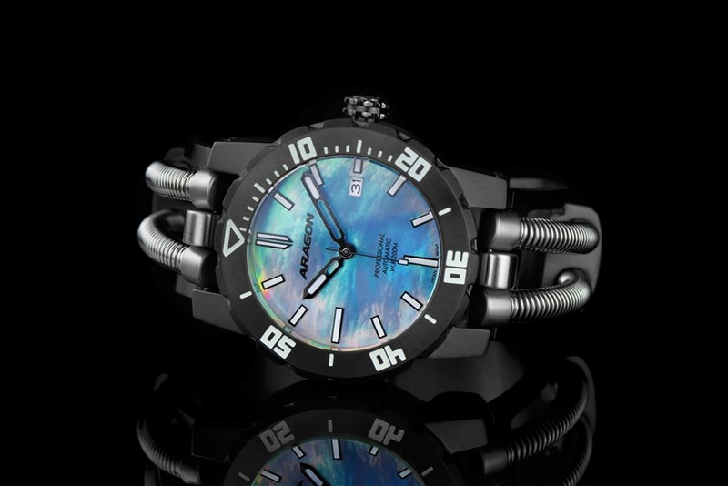 ARAGON Hydraumatic G9 NH35 Automatic Mother of Pearl 44mm