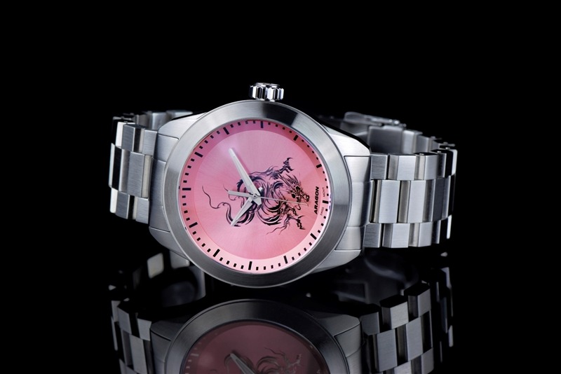 ARAGON Antigravity Dragon Swiss R150 Automatic Pink 42mm Limited Edition