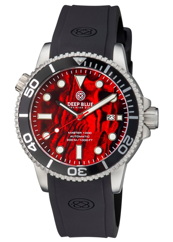 Deep Blue Master 1000 Red Abalone
