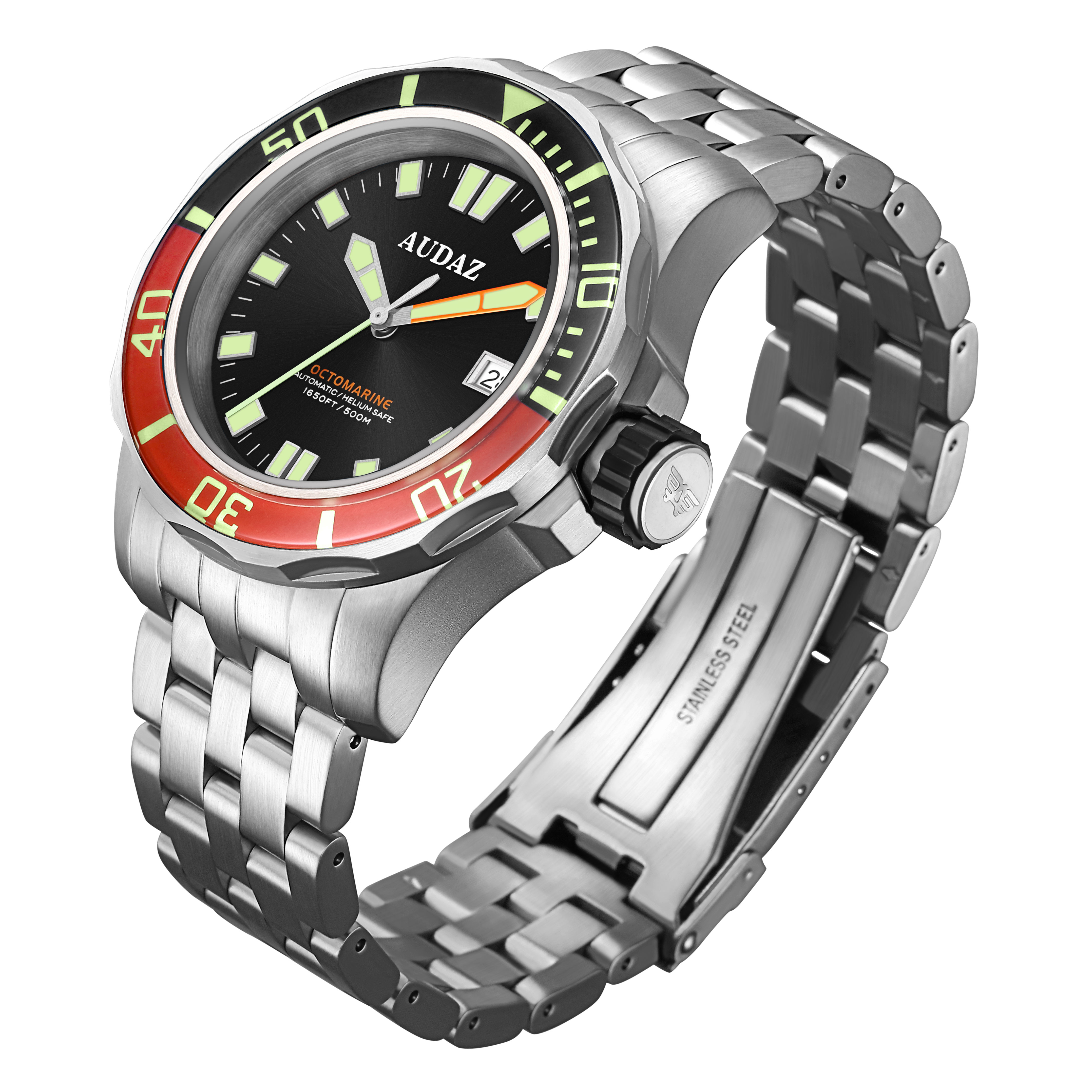 Audaz Octomarine Black-Red 42mm Automatic