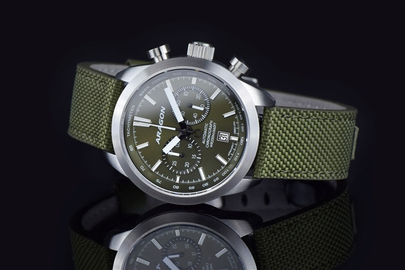 ARAGON Caprice NE86 Automatic Chrono Green 48mm Limited Edition