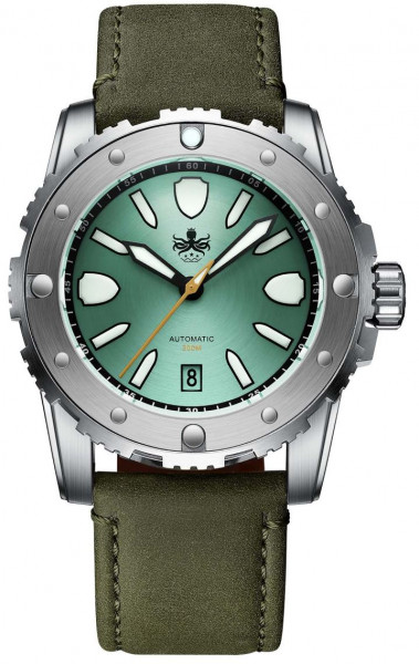 Phoibos Great Wall Green 300m Diver Automatic Limited Edition