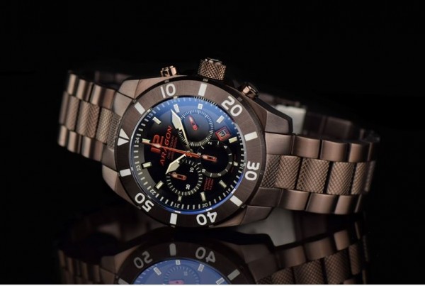 ARAGON Regeneron NE88 Chrono Automatic 45 mm Brown IP Limited Edition