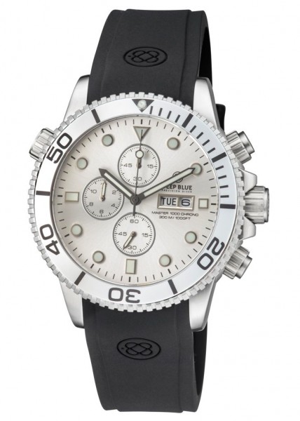 Deep Blue Master 1000 Chrono Silver-Silver