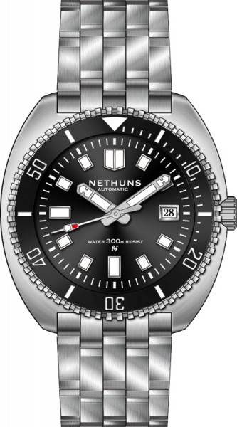 Nethuns Aqua II Black-Black Automatic