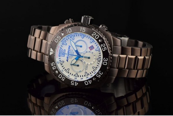 ARAGON Parma II NE88 Chrono White Automatic 45 mm Limited Edition