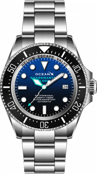 OceanX Sharkmaster 1000 Blue-Black Gradient II Automatic